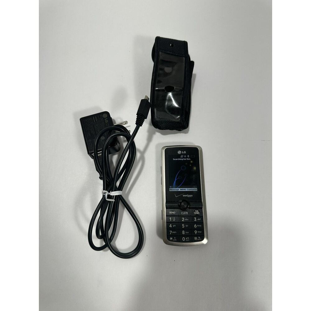 LG GLANCE (VERIZON WIRELESS) With Charger And Case - WORKS,‎ PLEASE READ!!